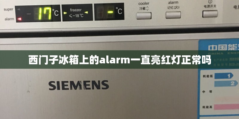 西门子冰箱上的alarm一直亮红灯正常吗 西门子冰箱上的alarm一直亮红灯正常吗