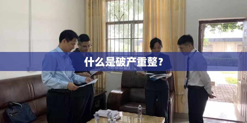 什么是破产重整? 什么是破产重整?