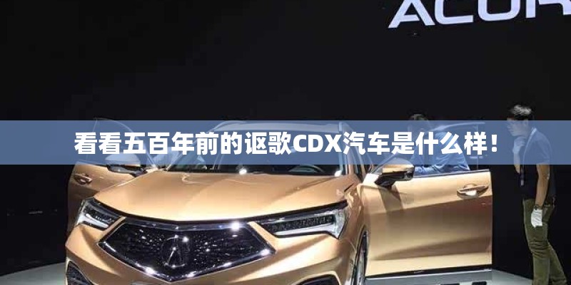 看看五百年前的讴歌CDX汽车是什么样! 看看五百年前的讴歌CDX汽车是什么样!