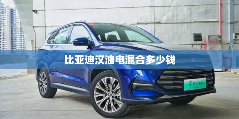 比亚迪汉油电混合多少钱