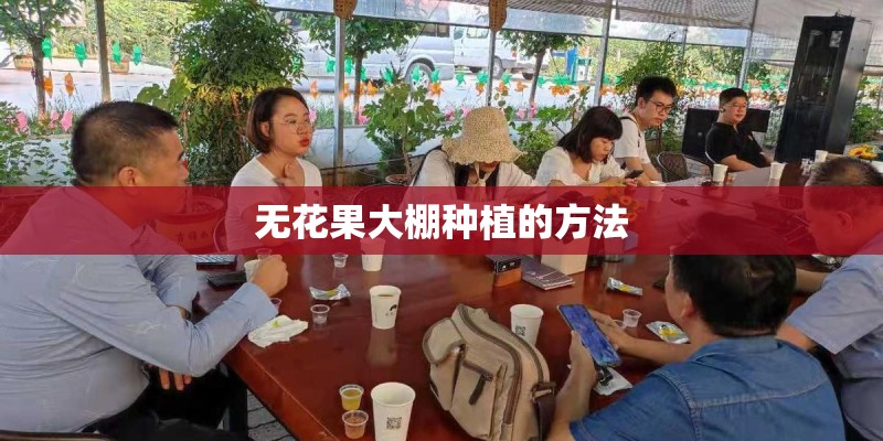 无花果大棚种植的方法