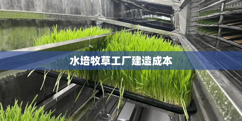 水培牧草工厂建造成本