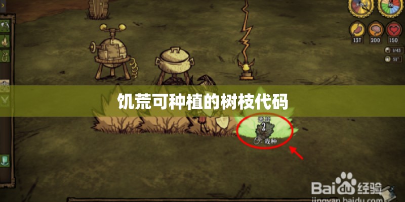 饥荒可种植的树枝代码