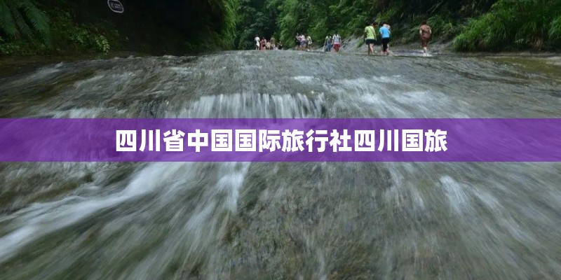 四川省中国国际旅行社四川国旅