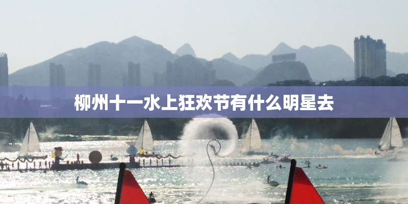 柳州十一水上狂欢节有什么明星去
